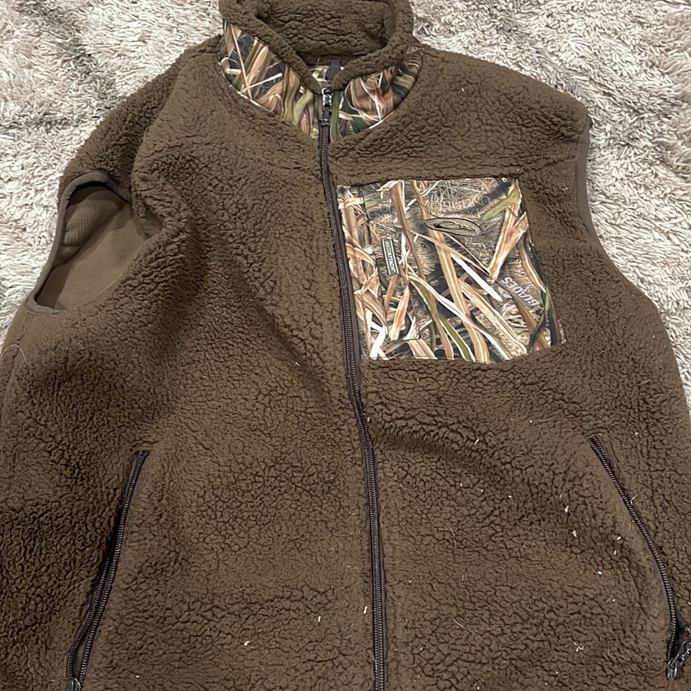 Drake Sherpa Fleece Vest